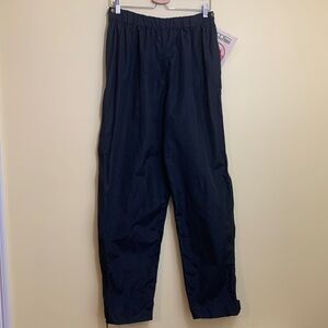 Vintage LL Bean NWT Deadstock Supplex Nylon Double Side Zip Side Hiking Pants L